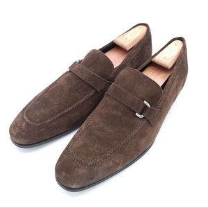 To Boot New York - Brown Suede - Strap Loafer Sz 10.5
